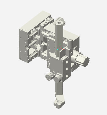 Big angle cutting system 